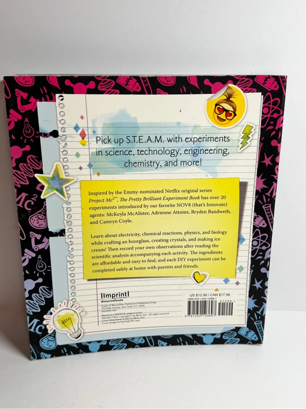 Project Mc2 The Pretty‎ Brilliant Experiment Book